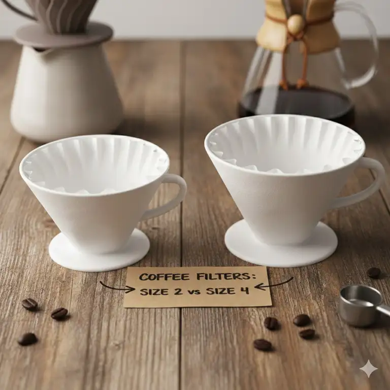 coffee filters 2 vs 4: 7 Expert Tips to Choose the Perfect Size!
