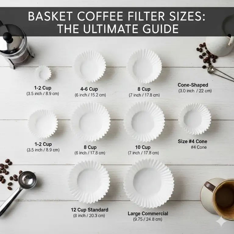Basket Coffee Filter Sizes: The Ultimate 2026 Guide to Perfect Brews