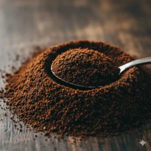 The ideal fine grind texture required to brew the best italian espresso.